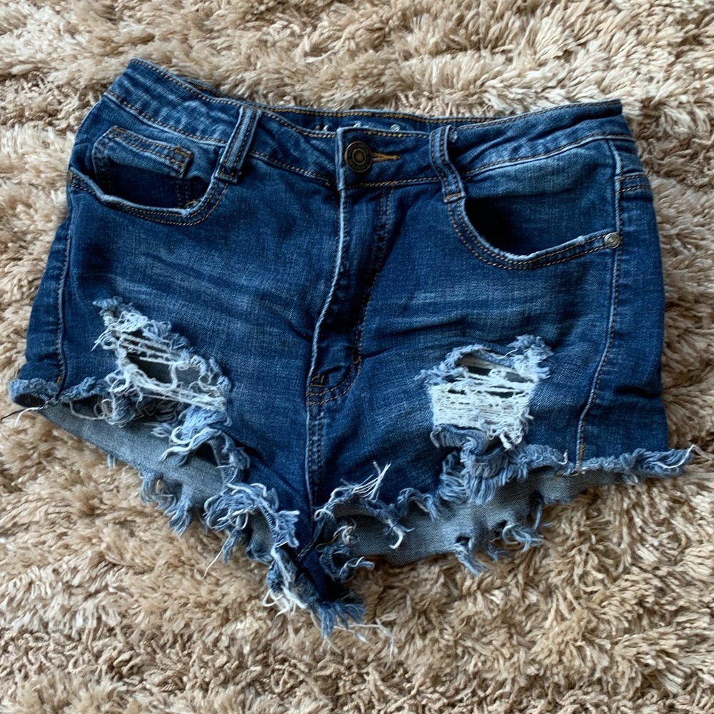 Cut Off Jean Shorts